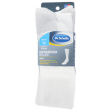 Dr. Scholl's Made in USA Men's Advanced Relief Blister Guard® Crew Socks 2 Pair Pack - Non-Binding, Cushioned Comfort thumbnail