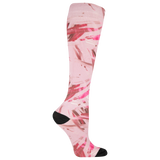 Dr. Scholl's Women's Graduated Compression Brush Print Knee High Socks 1 Pair Pack - Light Compression, Sophisticated Style