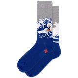 HOTSOX Men's Ride the Wave Crew Sock
