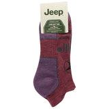 Jeep® Women's Wool Blend Trail No Show Socks 2 Pair Pack - Breathable, Cushioned Comfort thumbnail