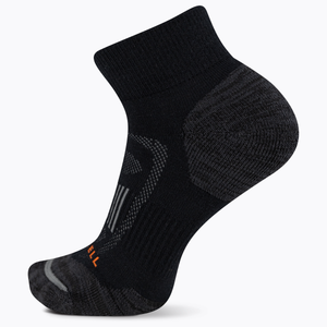Merrell Merino Wool Hiking Ankle Sock- Breathable Moisture Wicking, Arch Support and Blister Prevention 1 Pair Pack