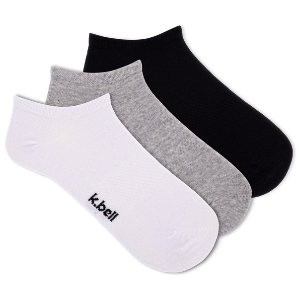 K.Bell Women's Flex Fit No Show Sock