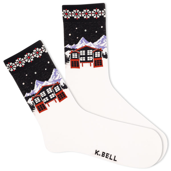 K.Bell Women's Winter Dream Crew Sock