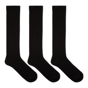 Dr. Scholl's Men's Graduated Compression Over the Calf Socks 3 Pair - Made in the USA