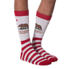 K.Bell Men's American Made CA Republic Crew Socks