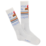 K.Bell Men's It'll Be Croquet Active Crew Sock