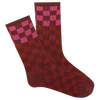 K.Bell Women's Soft & Dreamy™ Checker Pattern Crew Socks