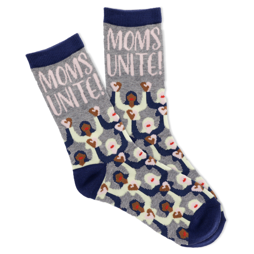 K.Bell Women's Moms Unite Crew Socks