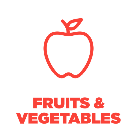 HOTSOX, Novelty, Food & Drinks, Fruits & Vegetables