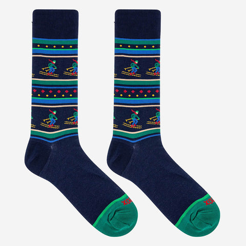 Snow-themed Novelty Socks