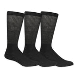 Three black socks with textured pattern on a white background thumbnail