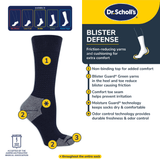 Dr. Scholl's Women's American Lifestyle Blister Guard® Crew Socks 2 Pair Pack thumbnail