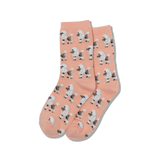 HOTSOX Kid's Poodles Crew Socks