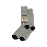 HOTSOX Men's Knish Me Crew Socks