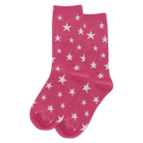 HOTSOX Kid's Glow In The Dark Stars Crew Socks