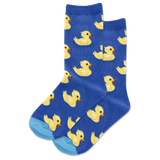 HOTSOX Kid's Rubber Duck Crew Socks