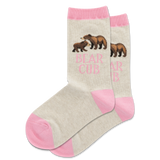 HOTSOX Kid's Bear Cub Crew Socks