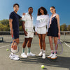 K.Bell Women's Fuzzy Tennis Crew Sock
