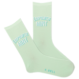 K.Bell Women's Empowermint Crew Sock
