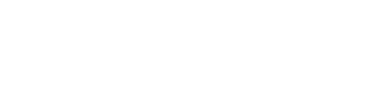 Text containing the phrase, "GAME DAY"