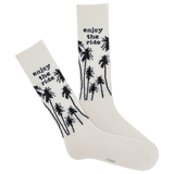 K.Bell Men's Enjoy The Ride Active Crew Socks