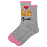 HOTSOX Women's Meowied Crew Socks