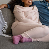 Dr. Scholl's Women's Soothing Spa Low Cut Gripper Socks, 3 Pair Pack thumbnail