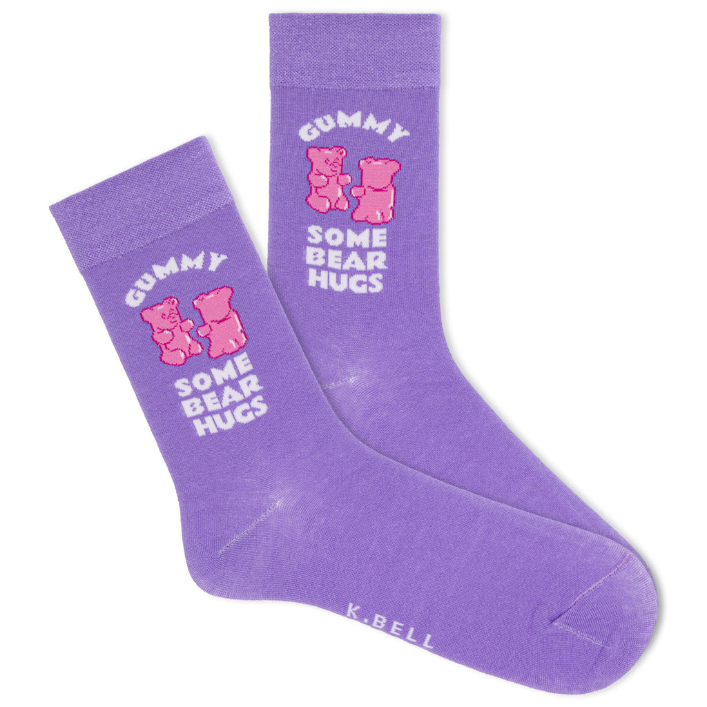 K.Bell Women's Gummy Bear Crew Sock