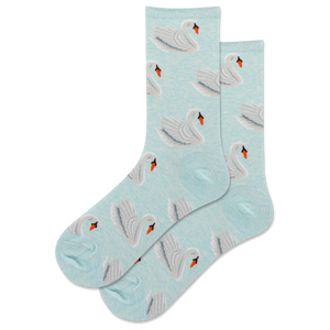 HOTSOX Women's Swans Crew Socks