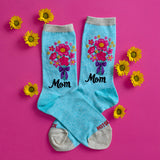 HOTSOX Women's Mom Floral Crew thumbnail