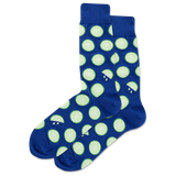 Dark Blue HOTSOX Men's Citrus Crew Socks