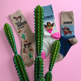 HOTSOX Women's Talk Rodeo to Me Crew thumbnail