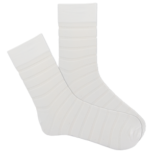 K.Bell Women's Sheer Stripe Crew Socks
