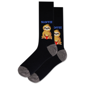 HOTSOX Men's Sloffee Crew Socks