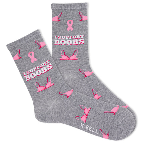 Breast Cancer Awareness Socks