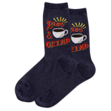 HOTSOX Women's Rise And Grind Crew Socks