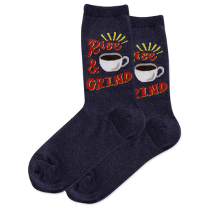 HOTSOX Women's Rise And Grind Crew Socks