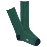 Assorted colorful socks with a K.Bell brand logo on a white background