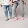 K.Bell Men's Classic Comfort Fit Wool Blend Ribbed Crew Sock