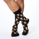 HOTSOX Men's Beer Crew Socks