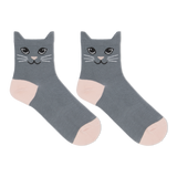 HOTSOX Women's Cat Ears Anklet Socks