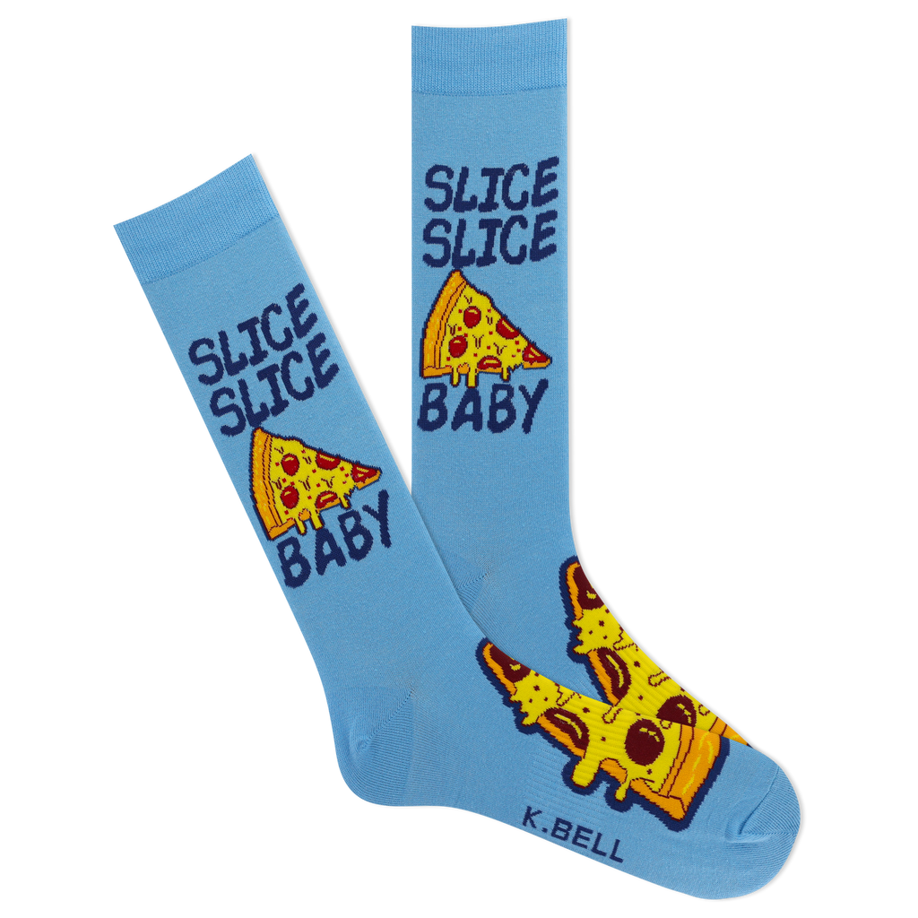 K.Bell Men's Slice Slice Baby Crew Sock