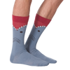 K.Bell Men's Shark Crew Socks
