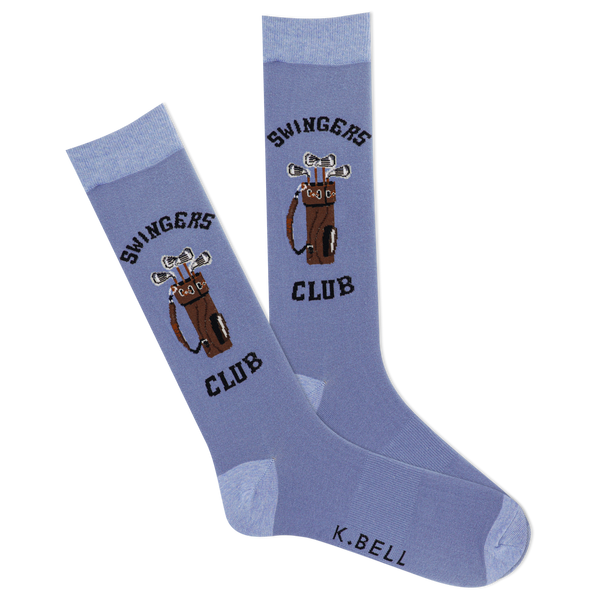 K.Bell Men's Swingers Club Crew Sock