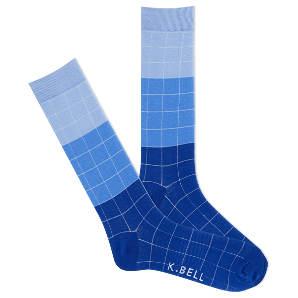 K.Bell Men's Pool Tiles Crew Sock