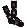 K.Bell Men's Middle Finger Update Crew Sock