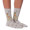 K.Bell Women's Queen Bee Crew Socks
