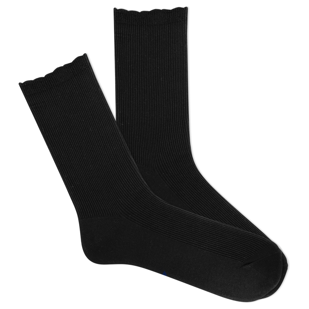 K.Bell Women's Soft & Dreamy™ Microfiber Rib Crew Socks