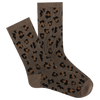 K.Bell Women's Soft & Dreamy™ Leopard Pattern Crew Socks