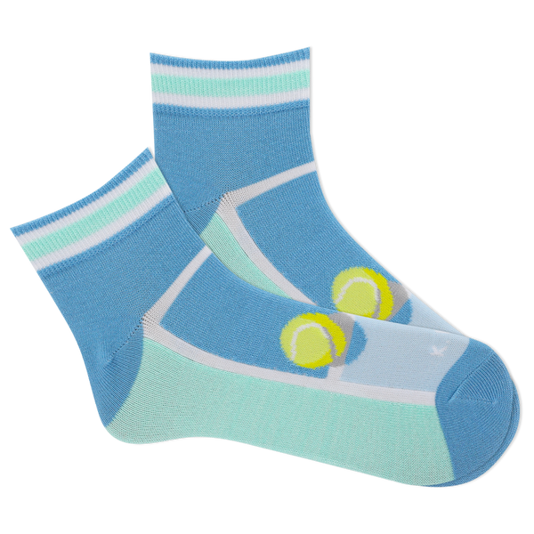 K.Bell Women's Tennis Court Ankle Sock